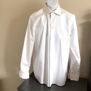 Eton White Dress Shirt - 16 1/2 x 32
